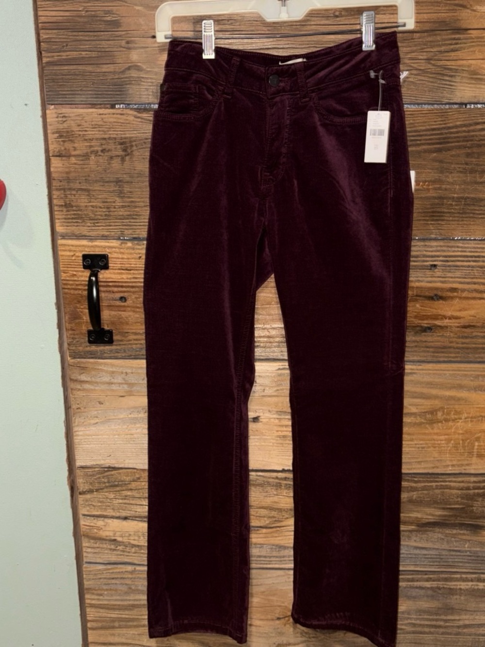 Pilcro Women’s Deep Burgundy Corduroy Pants